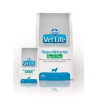 Farmina Vet Life Dog Hypoallergenic Egg&Rice (Яйцо,Рис), Гипоаллергенное диетическое питание для собак - 12 кг.