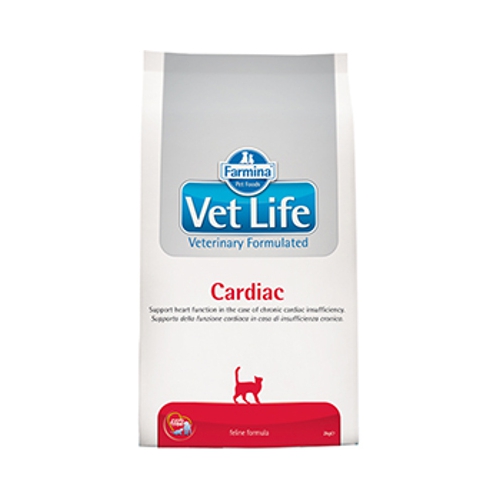 Farmina VET LIFE CAT CARDIAC, Поддержка функции сердца при хронической сердечной недостаточности - 0,4 кг.