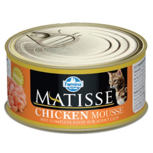 Farmina Matisse Cat Mousse chicken - Полнорационное питание для кошек.Мусс с курицей - 85 гр.