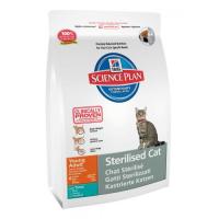 Hills Science Plan Sterilised Cat Young Adult(Тунец), для стерилизованных кошек и кастрированных котов от 6 мес до 6 лет - 0,3 кг.