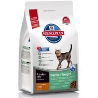 Hills Science Plan Feline Adult Optimal Care Perfect Weight(Идеальный вес), с курицей, для взрослых кошек от 1 до 7 лет - 8 кг.