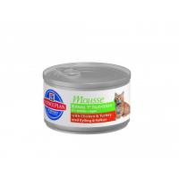 Hills Science Plan Kitten 1st Nutrition Mousse(Курица, Индейка), для котят от 3 недель до 12 месяцев, беременных и кормящих кошек