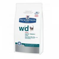 Hills Prescription Diet Feline w/d, избыточный вес, болезни ЖКТ, мочекаменная болезнь, сахарный диабет