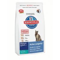 Hills Science Plan Mature Adult 7+ Active Longevity with Tuna(Тунец), для кошек и котов старше 7 лет