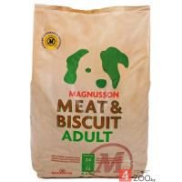 Magnusson Meat and Biscuit Adult (Магнуссон Эдалт), корм для взрослых собак с нормальным уровнем активности - 4,5 кг.