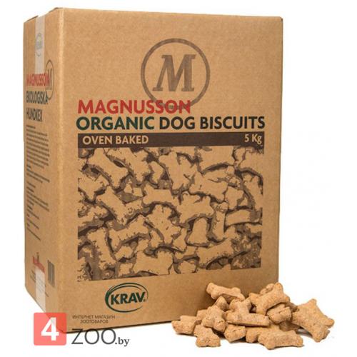 Magnusson Organic Dog Biscuits (Магнуссон Органик Дог Бискитс), лакомство для дрессировки из сушеной говядины - 5 кг.