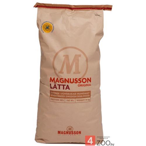 Magnusson Original Latta (Магнуссон Латта), корм для взрослых собак с низким уровнем активности - 14 кг.