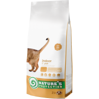 Nature's Protection Indoor - сухой корм для взрослых кошек с домашним образом жизни - 2 кг.