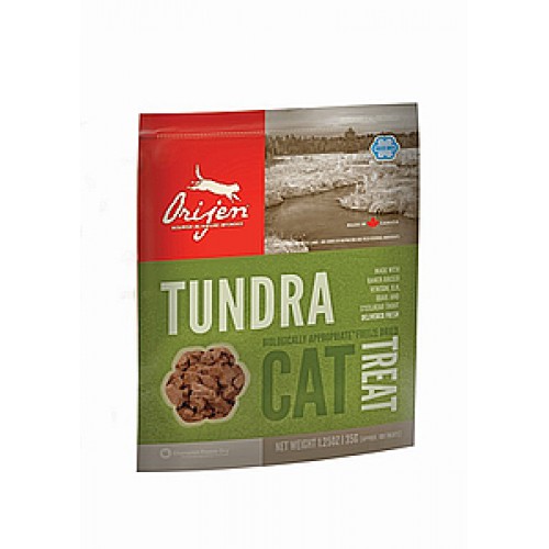 Orijen FD Tundra Cat(ОРИДЖЕН ФД ТУНДРА), лакомство для кошек для собак всех пород и возрастов из 100% мяса.