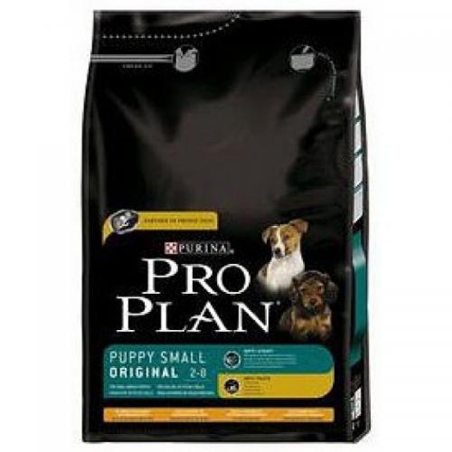 Purina Pro Plan Puppy Small and Mini (Курица, Рис), для щенков мелких и карликовых пород - 7,5 кг.