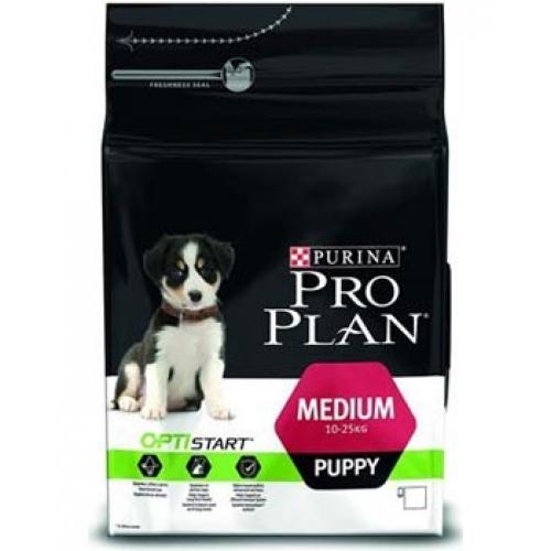 Purina Pro Plan Puppy Medium Chicken (Курица, Рис), для щенков средних пород - 18 кг.