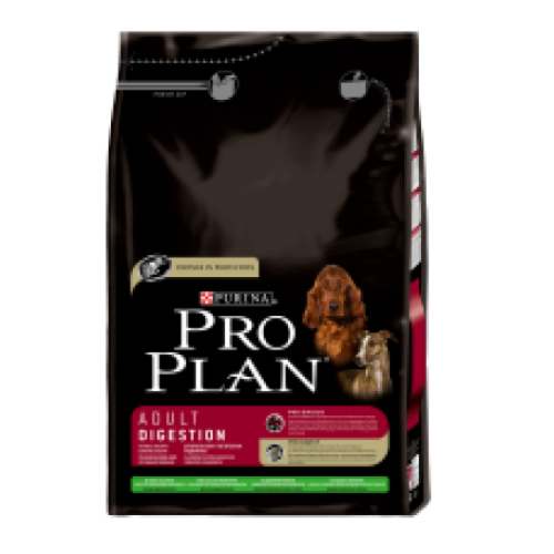 Purina Pro Plan Adult Digestion(Ягненок, Рис), для взрослых собак с чувствительным пищеварением - 14 кг.