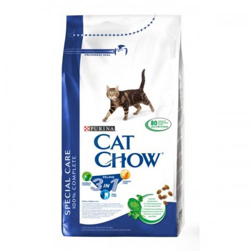 Purina Cat Chow, Кэт Чау для кошек Feline 3в1 - 400 гр. Purina Cat Chow, Кэт Чау для кошек Feline 3в1 - 400 гр.
