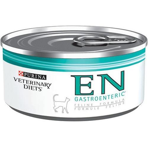 Purina Veterinary Diets EN GastroENteric Feline Formula Консервы для кошек при патологии ЖКТ - 195 гр.