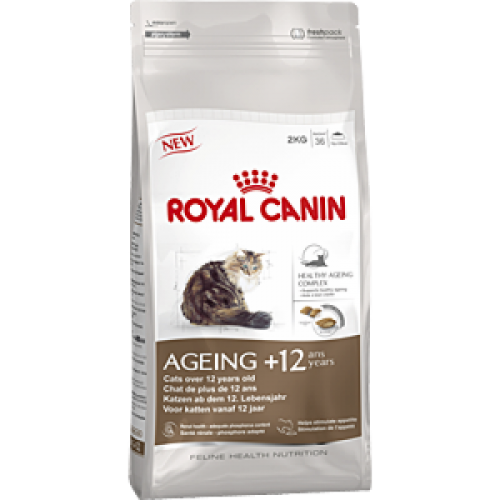 Royal Canin Ageing +12, для кошек старше 12 лет - 2 кг.