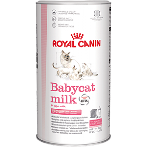 Royal Canin Babycat Milk, заменитель кошачьего молока для котят от рождения до отъема (до 2-х месяцев) - 300 гр.