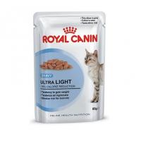 Royal Canin Ultra Light (в соусе), для кошек, склонных к полноте старше 1 года — 85 гр.