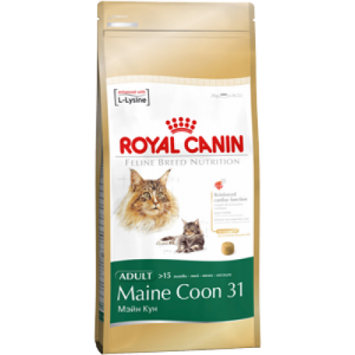 Royal Canin Maine Coon 31, для Мейн Кунов старше 15 месяцев - 10 кг.