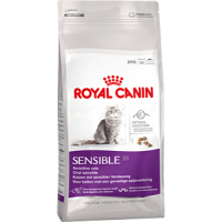 Royal Canin Sensible 33, для кошек с чувствительной пищеварительной системой в возрасте с 1 года до 7 лет - 0,4 кг.