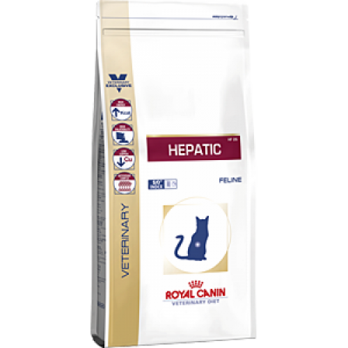 Royal Canin Hepatic HF26, диета для кошек при болезнях печени - 2 кг.