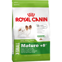 Royal Canin X-Small Mature +8, для собак мелких пород старше 8 лет до 4-х кг - 0,5 кг.