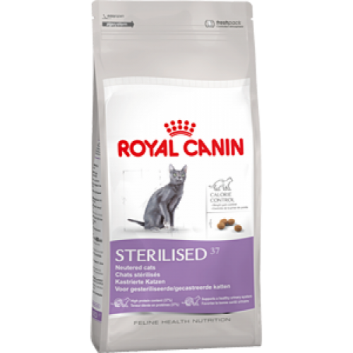 Royal Canin Sterilised 37, для стерилизованных кошек с 1 до 7 лет - 15 кг.