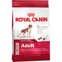Royal Canin Medium Adult, для взрослых собак (в возрасте от 12 месяцев до 7 лет) - 4 кг.