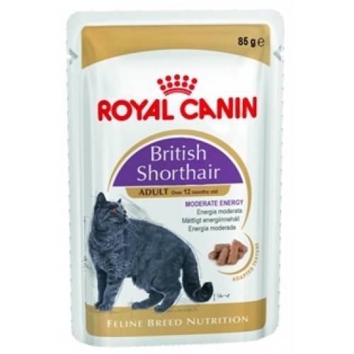 Royal Canin British Shorthair 85 г, кусочки в соусе д/брит к/ш