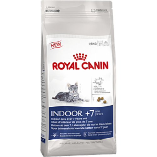 Royal Canin Indoor +7, для пожилых кошек с 7 до 12 лет - 0,4 кг.