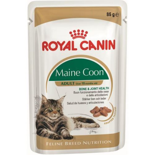 Royal Canin Мaine Coon 85 г, кусочки в соусе для Мэйн кунов Royal Canin Мaine Coon 85 г, кусочки в соусе для Мэйн кунов