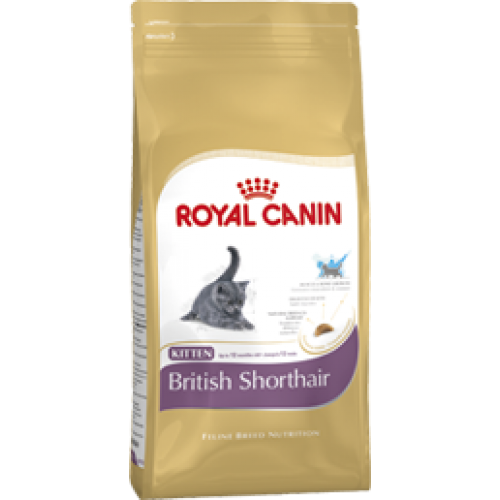 Royal Canin Kitten British Shorthair, для британских короткошерстных котят в возрасте до 12 месяцев - 0,4 кг.