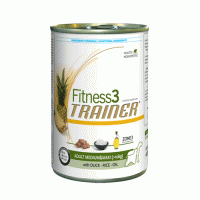 Trainer Fitness3 консервы Adult Medium/Maxi Duck & Rice(Утка и рис), для взрослых собак средних и крупных пород - 400 гр.