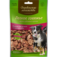 Легкое говяжье мелкое "Деревенские лакомства", 30г