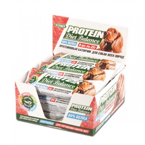 Протеиновый батончик Diet Balance с клетчаткой "TiTBiT"