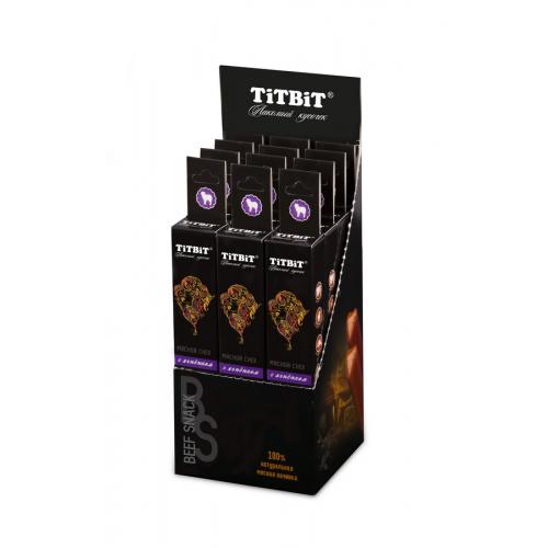 Снек мясной beef snack с ягненком "TiTBiT" для мелких пород собак