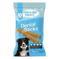 Лакомство для собак ТМ One-a-day 10 Dental Sticks для очистки зубов - 150 гр.