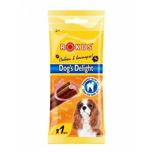 Лакомство для собак "ROKUS" Dog's Delight, вкус ветчины 30 г