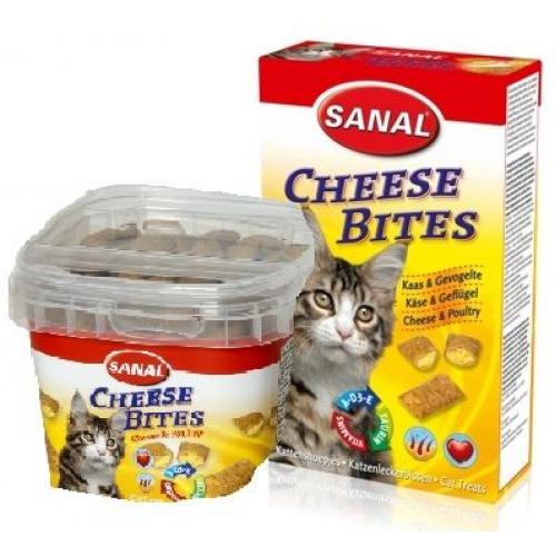 Санал для кошек, подушечки сырные, 75 грамм