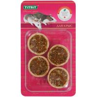Тарталетки с курагой и семечками "TiTBiT" для крыс - Б2-M
