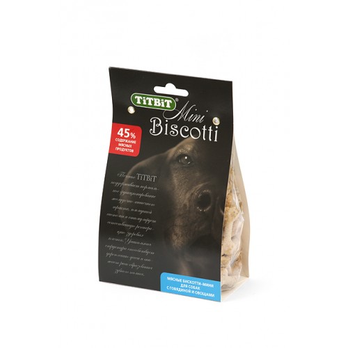 Печенье Бискотти-мини с начинкой с говядиной и овощами "TiTBiT"