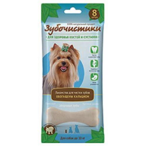 Зубочистики "Кальциевые" для собак мелких пород "Деревенские лакомства", 7шт/60г