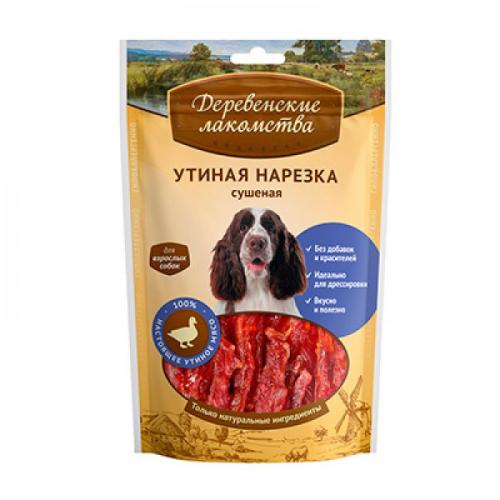 Утиная нарезка сушеная "Деревенские лакомства" ,90г.