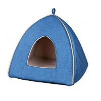 Домик "TRIXIE", "Pyra", 40x42x40см, бежевый/голубой