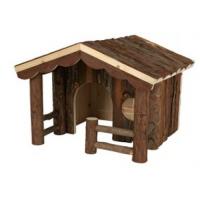 Домик "TRIXIE" для грызунов "Knut", нат. дерево 30х22х30см