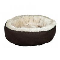 Лежак для собак "TRIXIE", "Timur", диам 50 см, коричневый/бежевый
