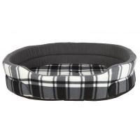 Лежак для собак "TRIXIE", "Mirlo Bed", 65х55см, белый/серый