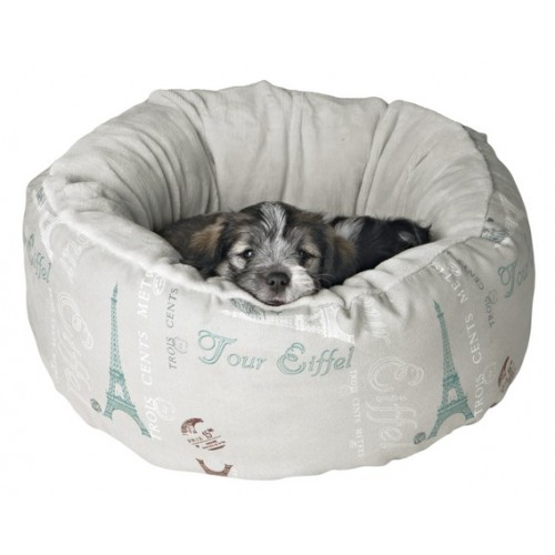 Лежак для кошек "TRIXIE", "Paris", диам. 50 см, серый