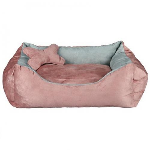 Лежак для кошек "TRIXIE", "Chippy", 50х40cм, розовый/серый