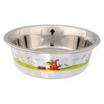Миска "TRIXIE" из металла для собак с пластиковым покрытием, 0.4л/диам.14см