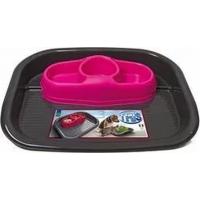 Контейнер для дом. питомца food tray "Tris" cm 52 x 41x 9 h